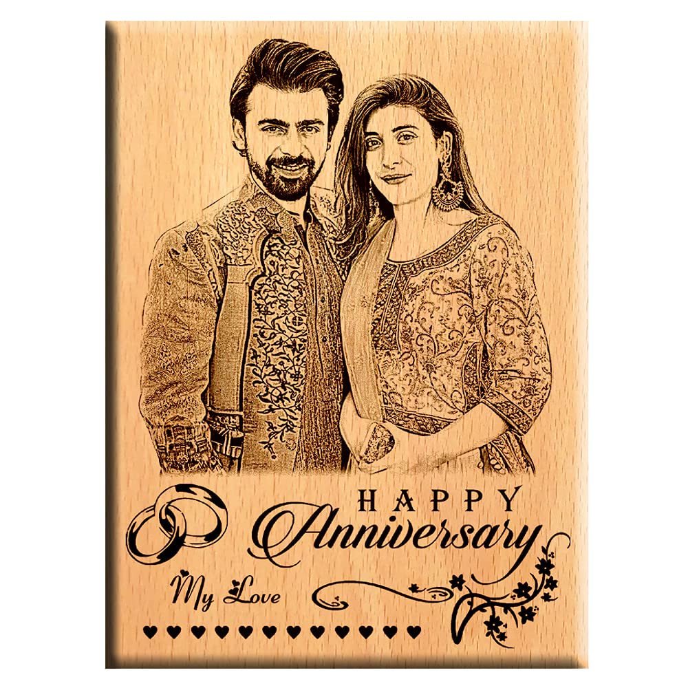 Personalized Wedding anniversary gift for couples 