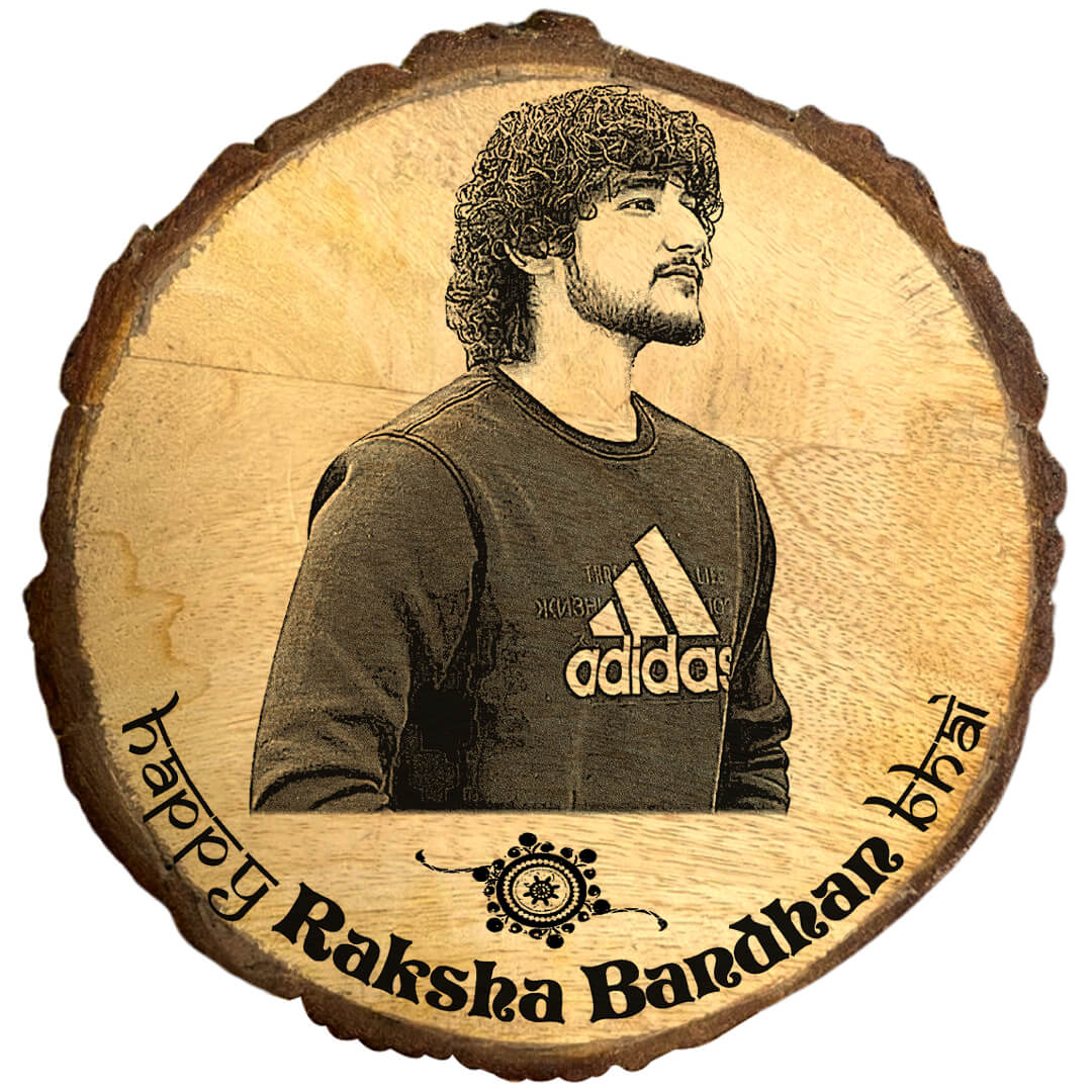 Amazing gift Best personalized engraved Raksha Bandhan gift for Brother & Sister 